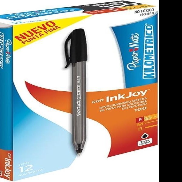 BOLIGRAFO KILOMETRICO 0.7MM P.F. NEGRO E12 C576